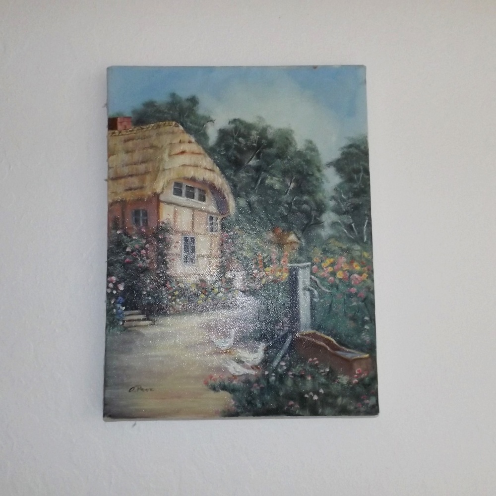 Anna Peer, SF oil painting 12" x 9" (#EV819) - Picture 4 of 7